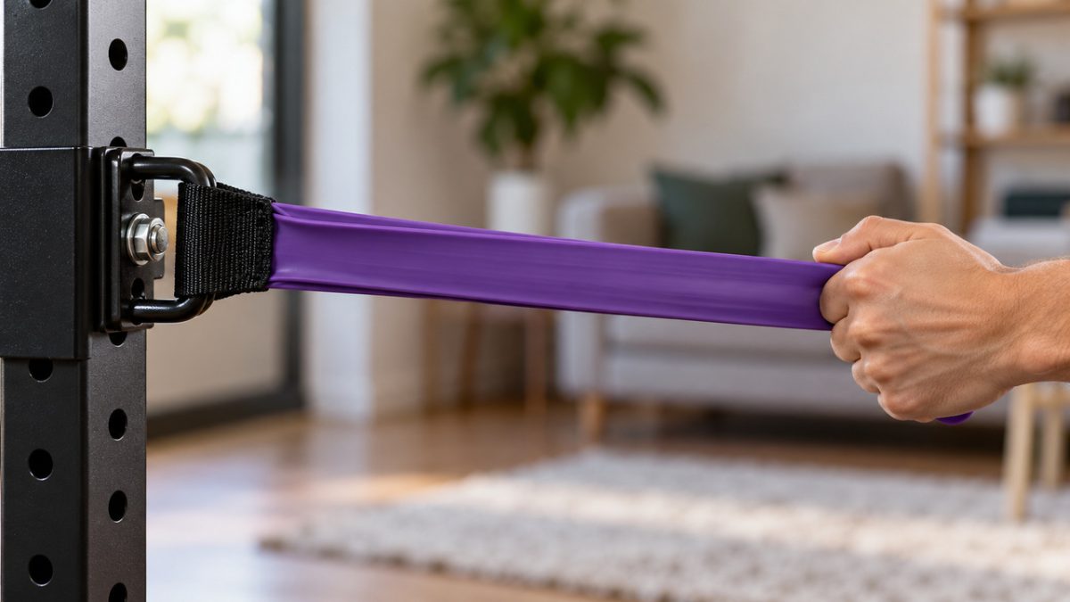 Diga adeus aos desconfortos nas costas: com uma faixa elástica e poucos minutos, o exercício de remo pode fortalecer a musculatura e aliviar tensões