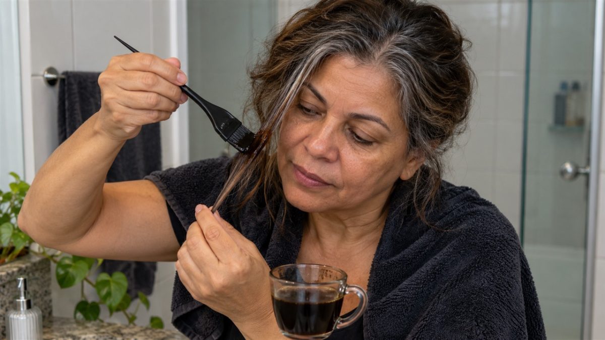 Diga adeus às tinturas agressivas: conheça a mistura caseira com café que ajuda a disfarçar os fios brancos