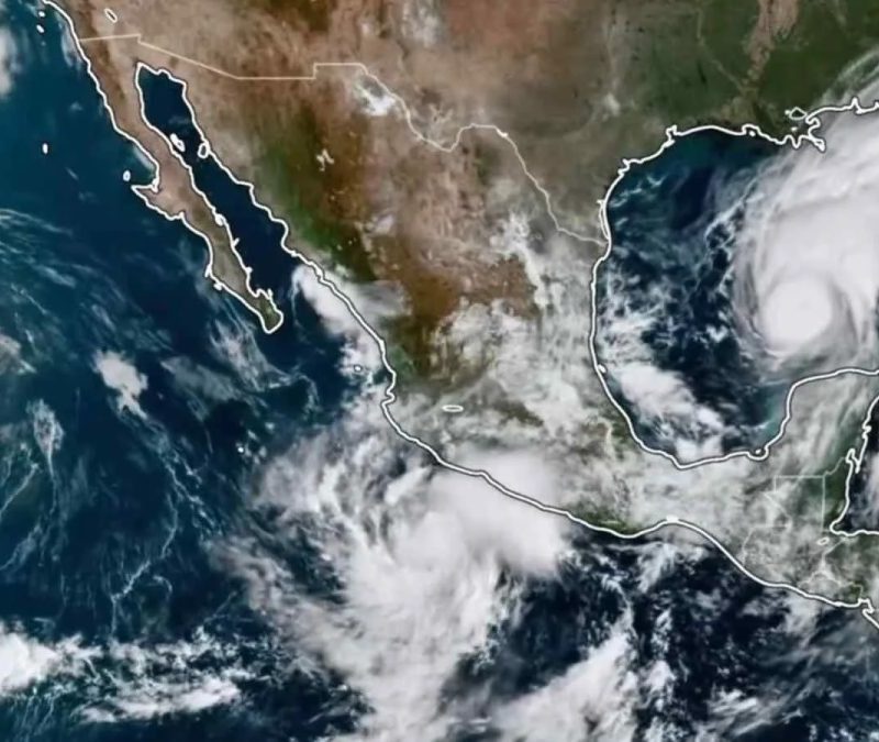 Furacões gêmeos ameaçam a América do Norte no Atlântico e Pacífico