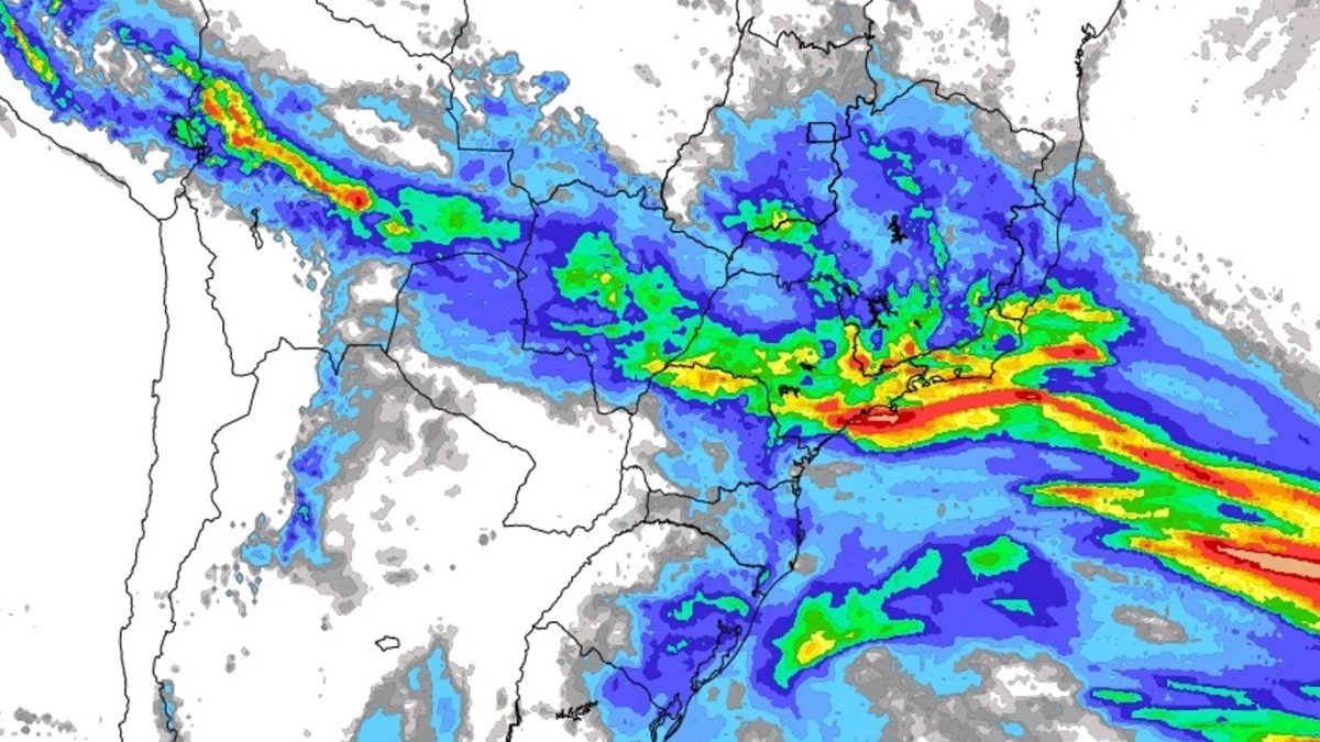 Domingo terá chuva forte nos maiores colégios eleitorais do Brasil