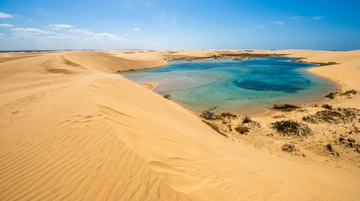 Dunas que ocupam quase toda a extensão, manguezais e lagoas temporárias: o parque cearense de mais de 8,8 mil hectares que protege a Pedra Furada e três espécies de tartarugas marinhas