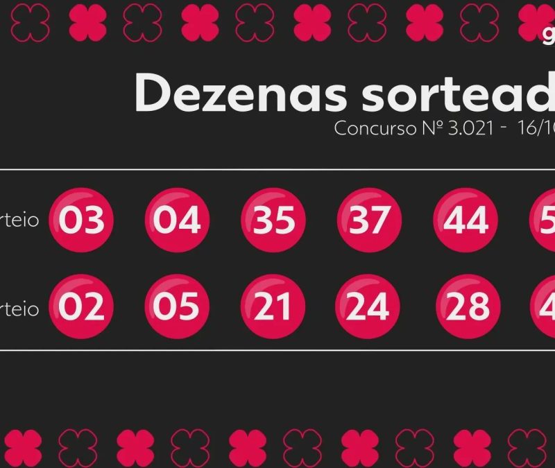 Dupla Sena acumula e prêmio vai a R$ 8,5 milhões no concurso 3021