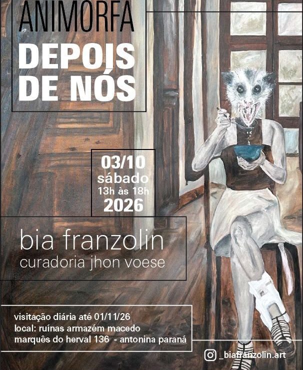Antonina inaugura exposição de arte contemporânea nas Ruínas do Armazém Macedo