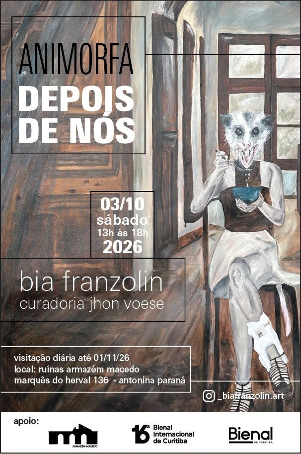 Exposição “Animorfa: Depois de nós” será aberta neste sábado nas Ruínas do Armazém Macedo