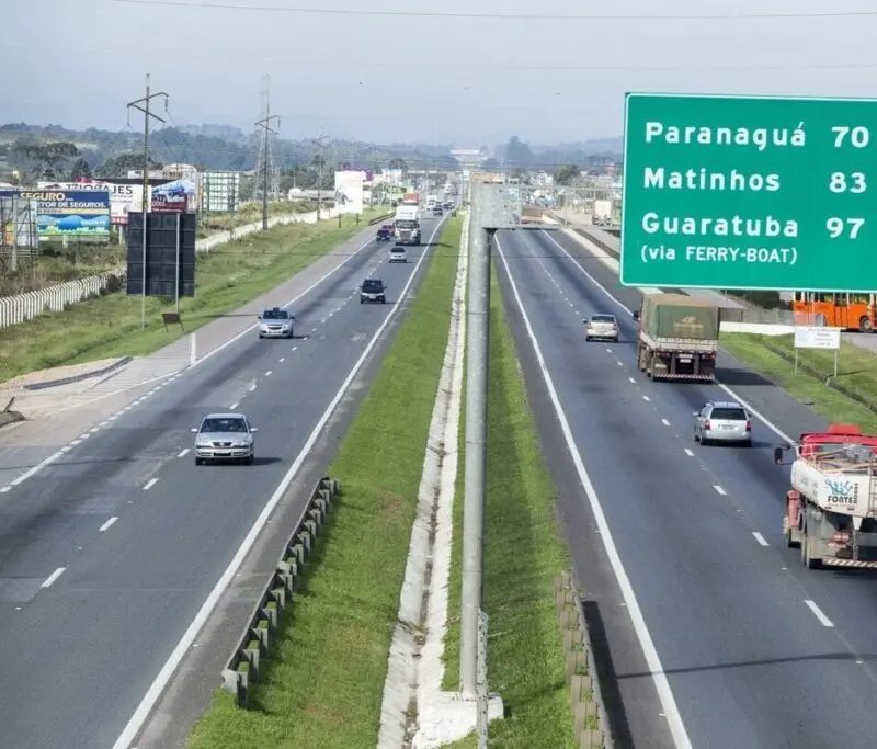 Feriadão na BR-277: Litoral do Paraná deve receber 66 mil veículos