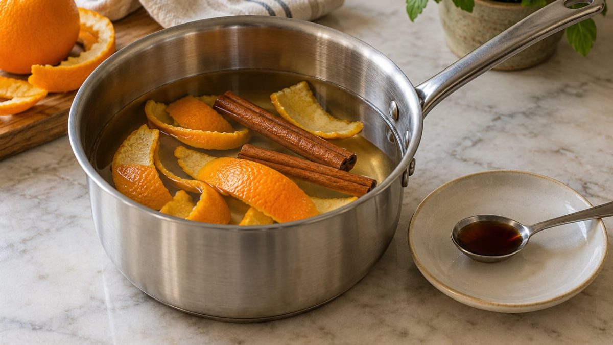Ferver canela com baunilha e cascas de laranja: para que serve a combinação de cheiro adocicado usada em casa