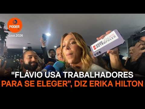 Erika Hilton acusa Flávio Bolsonaro de oportunismo eleitoral