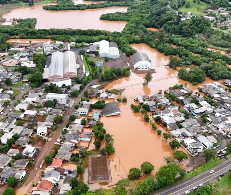 Francisco beltrão acumula quase 640 mm de chuva e mira recorde histórico