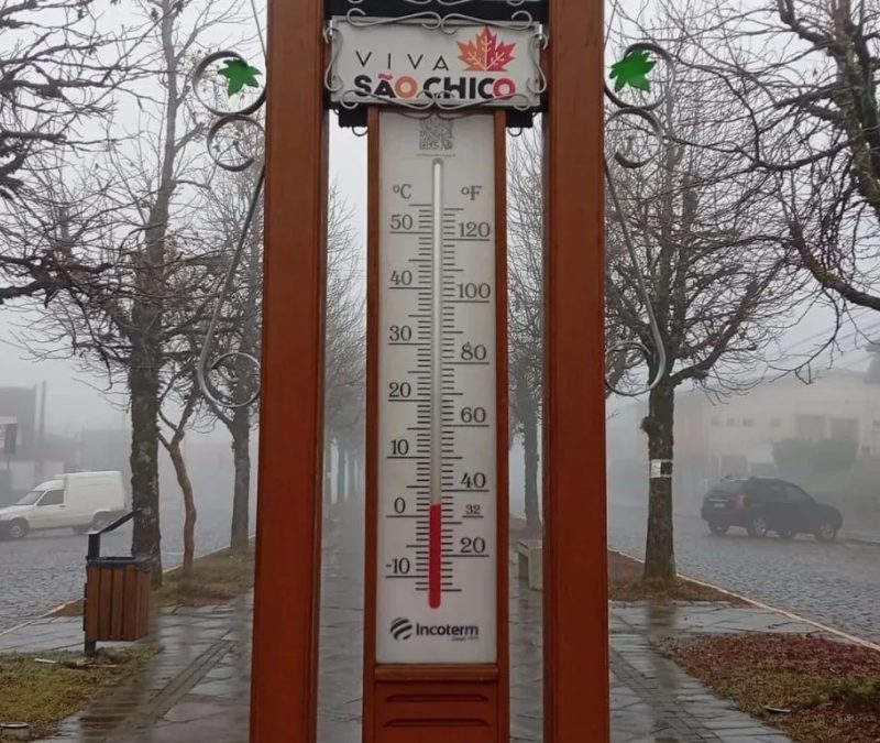 Frio de inverno à tarde em pleno fim de outubro