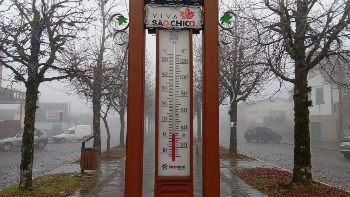 Frio de inverno à tarde em pleno fim de outubro