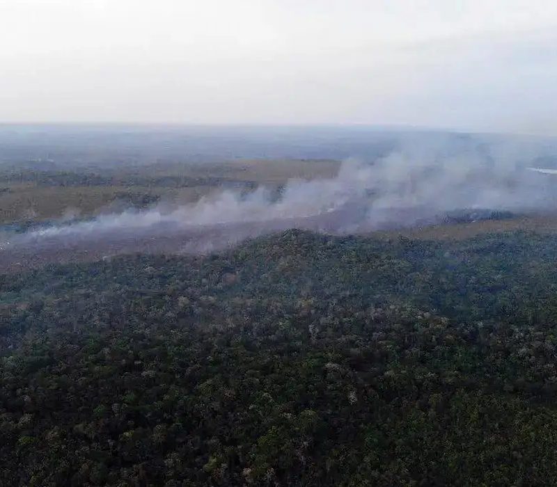 Governo federal amplia combate a incêndios florestais no Pará