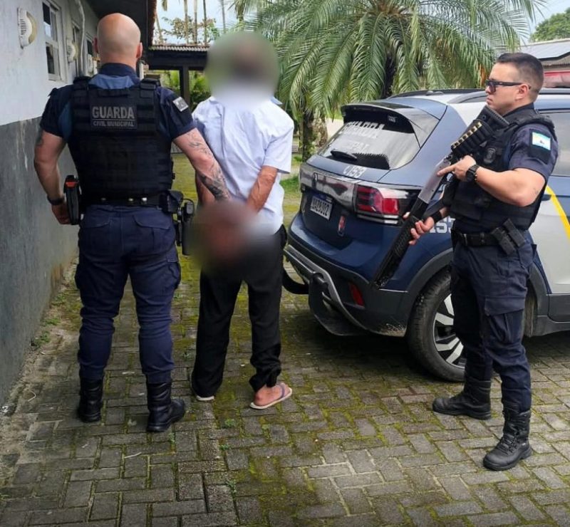Guarda Municipal prende foragido por tráfico no Balneário Ipanema