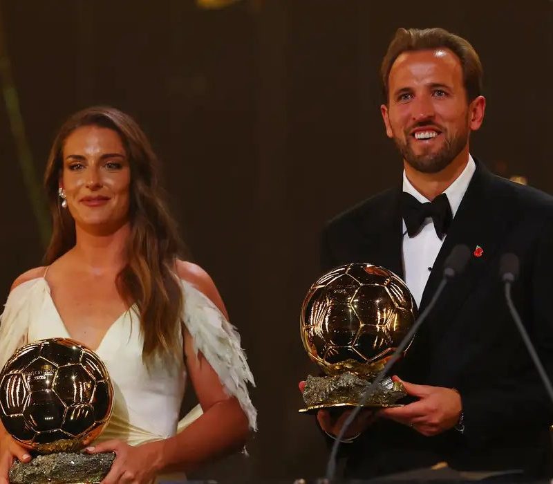 Harry kane e alexia putellas conquistam a bola de ouro de 2026