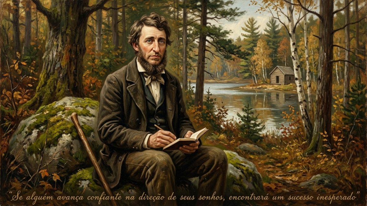 Henry David Thoreau transformou sonhos em uma questão de movimento: “Se alguém avança confiante na direção de seus sonhos, encontrará um sucesso inesperado”