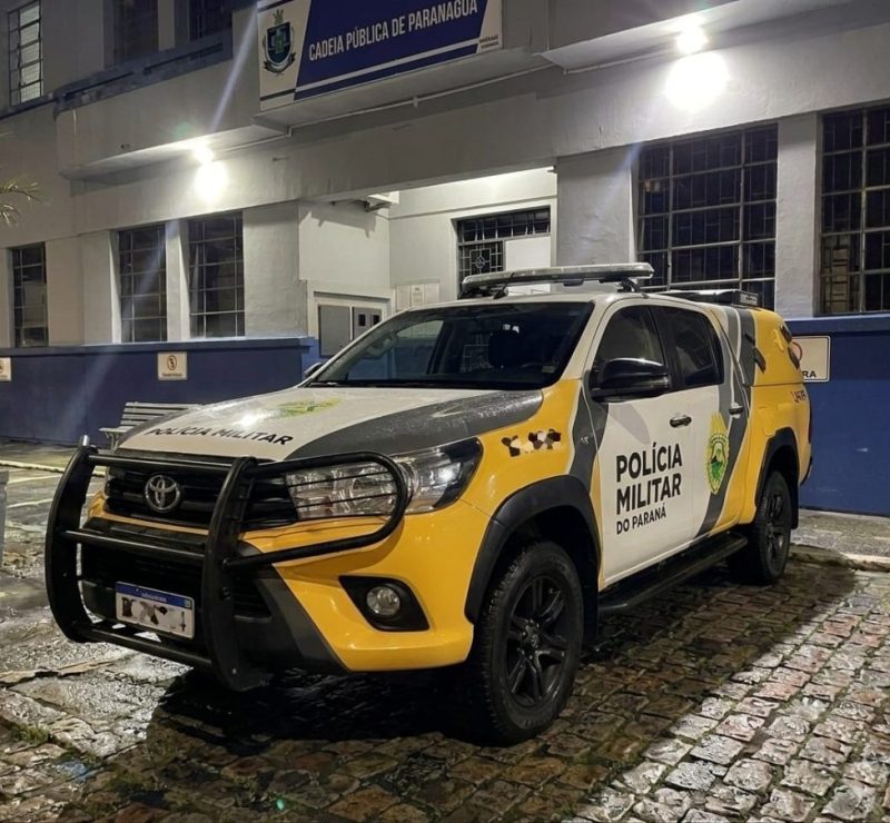 Polícia militar prende foragido com condenação de 10 anos em Antonina
