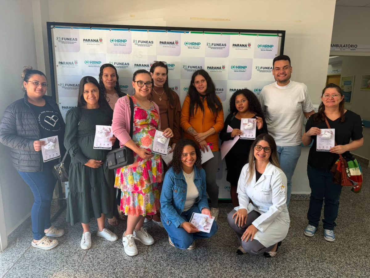 Hospital Regional do Norte Pioneiro aproxima gestantes da maternidade com visitas guiadas