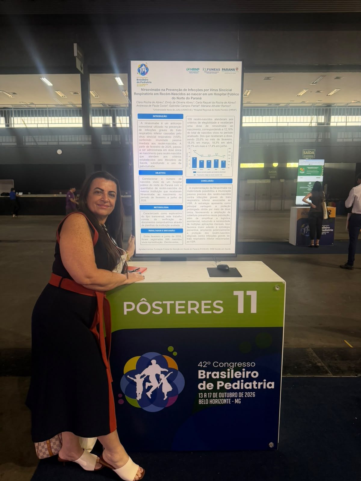 Hospital Regional do Norte Pioneiro representa o Paraná em Congresso Brasileiro de Pediatria