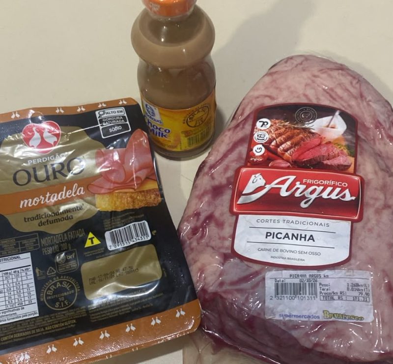Idoso de 74 anos é preso após tentar furtar picanha em mercado