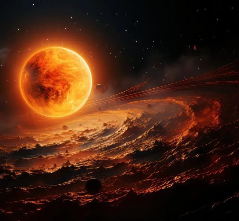 James Webb acha “protetor solar” natural em exoplaneta de lava