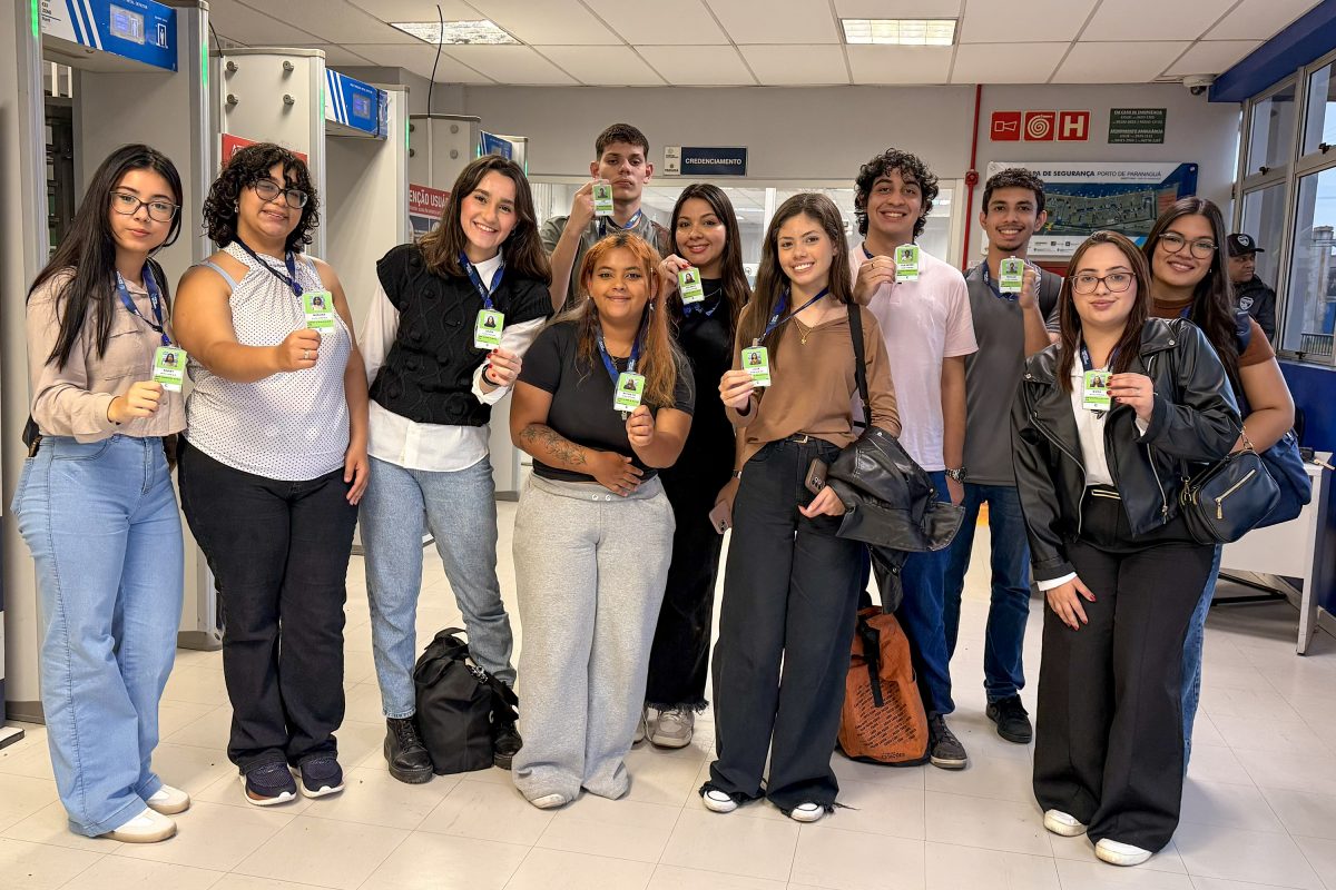 Jovens aprendizes iniciam trajetória profissional na Portos do Paraná