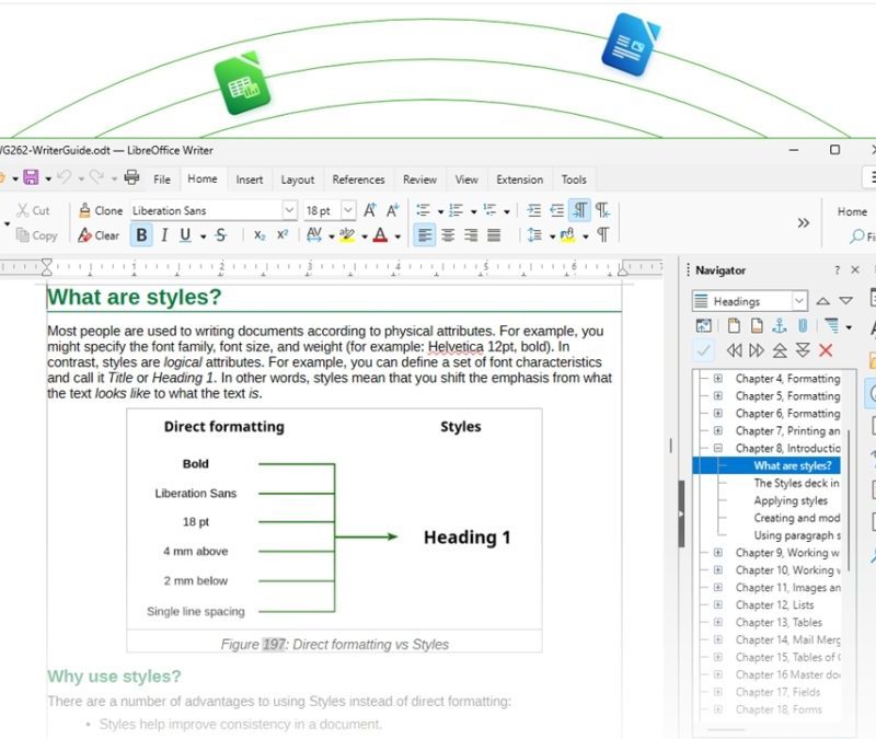 LibreOffice reforça que “ausência de IA” é um diferencial