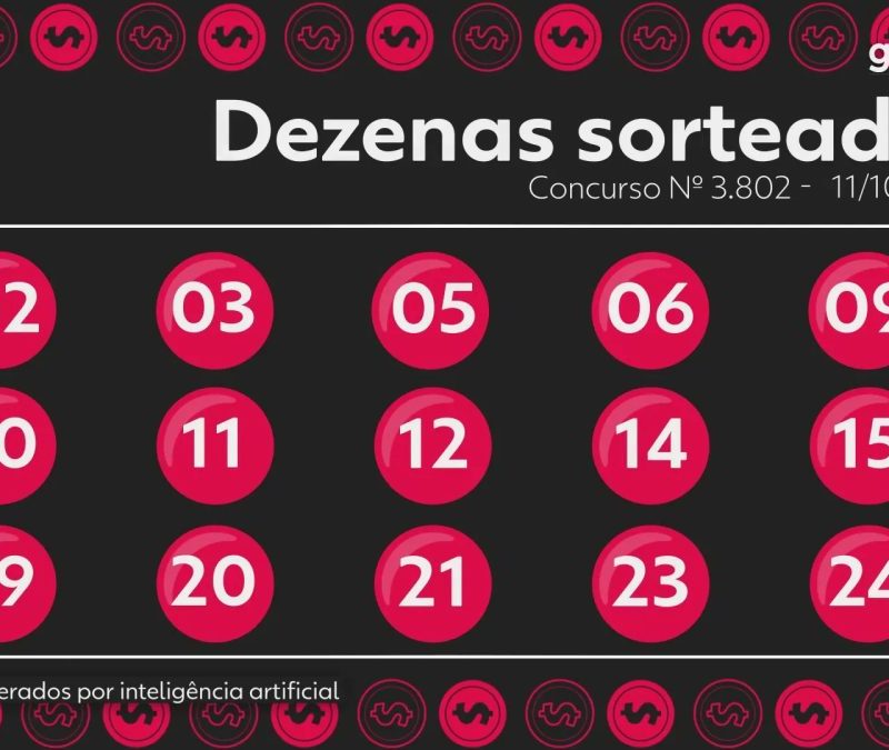 Lotofácil 3802: veja os números sorteados e o resultado de hoje
