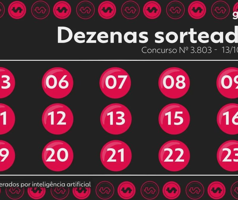 Lotofácil 3803: veja os números sorteados e o prêmio principal
