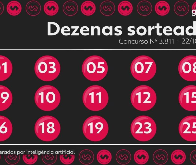 Lotofácil 3811: veja os números sorteados e o prêmio