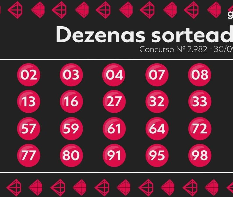 Lotomania 2982 acumula e prêmio vai a R$ 7,5 milhões