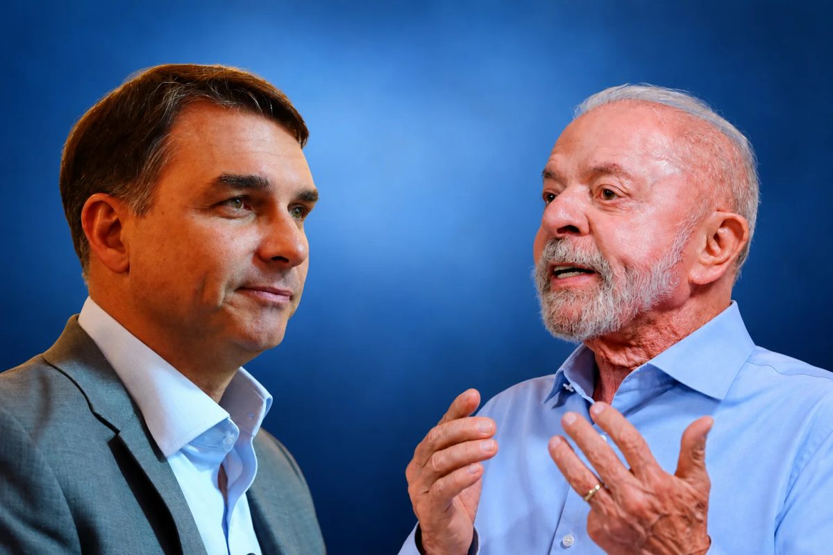 Lula confirma presença em debate da Band, e púlpito de Flávio Bolsonaro ficará vazio