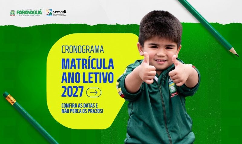 Matrículas na rede municipal de Paranaguá: confira o calendário
