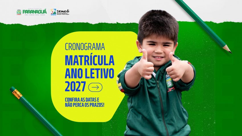 Matrículas para 2027: famílias devem ficar atentas às próximas etapas da Rede Municipal de Ensino