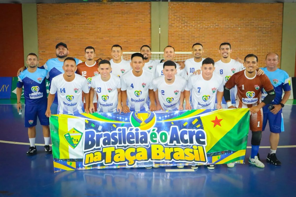 Melhor defesa e 5º lugar: números do Brasiléia/Flu da Bahia na Taça Brasil de Futsal da 2ª Divisão