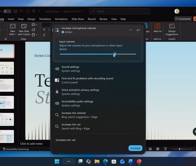 Windows 11 integra inteligência artificial e Copilot na barra de busca