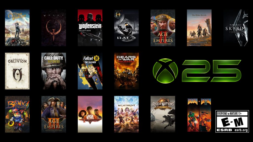 Microsoft dará 25 jogos grátis na compra de PCs com Windows