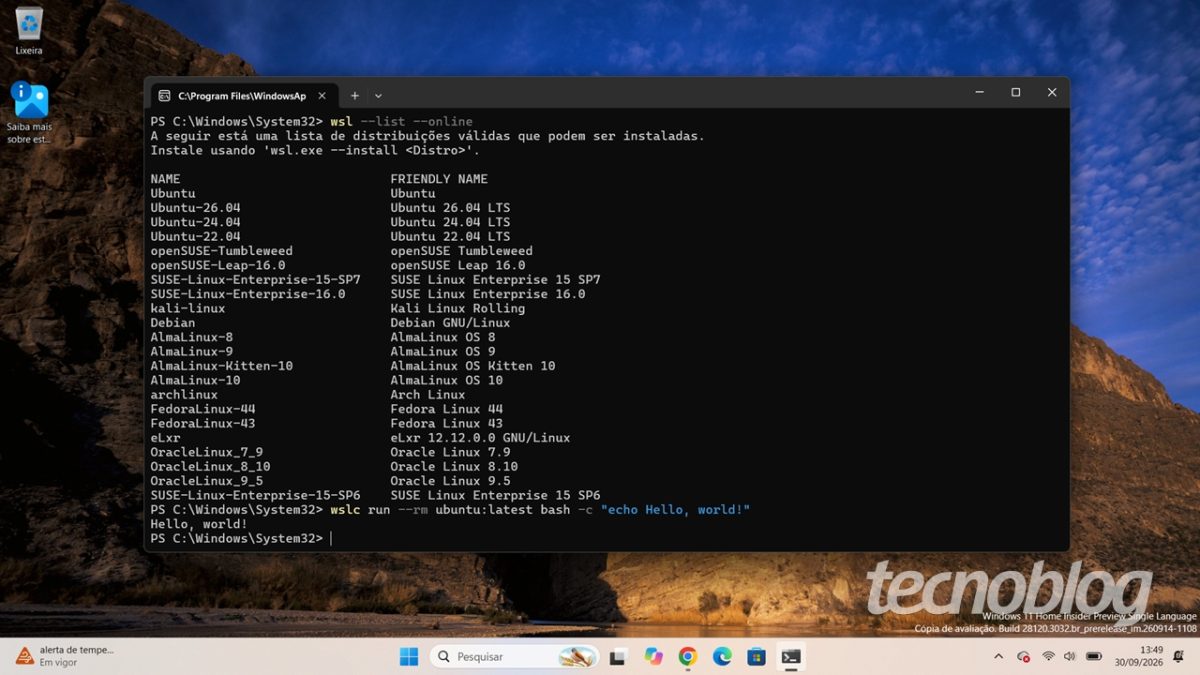 Microsoft melhora ainda mais a integração entre Linux e Windows