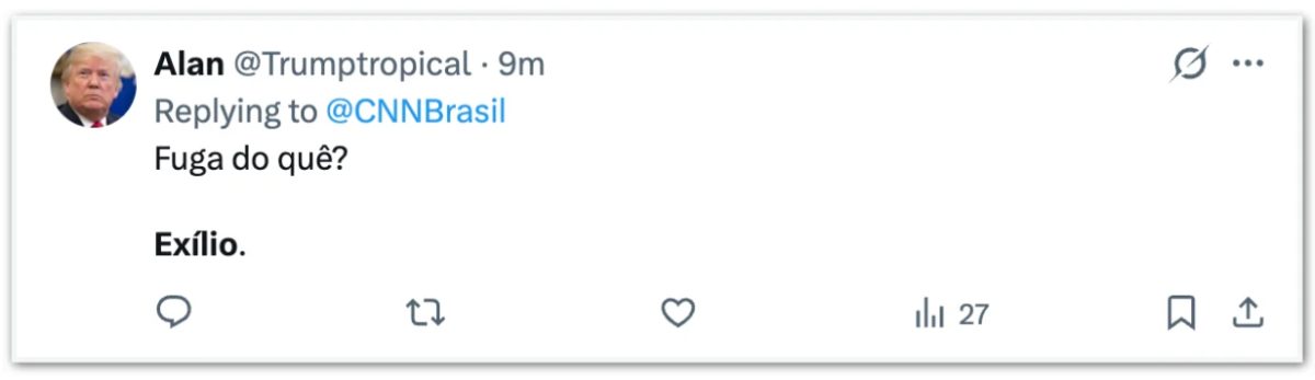 “Não é fuga, mas exílio”, dizem bolsonaristas sobre Flávio sair do país