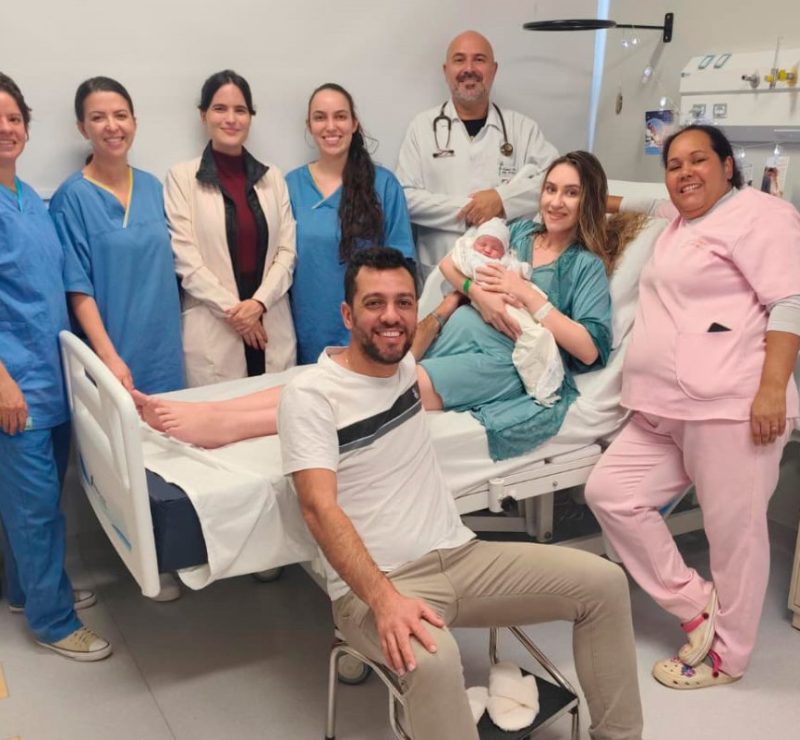 Hospital Regional de Ivaiporã celebra primeiro nascimento em ala