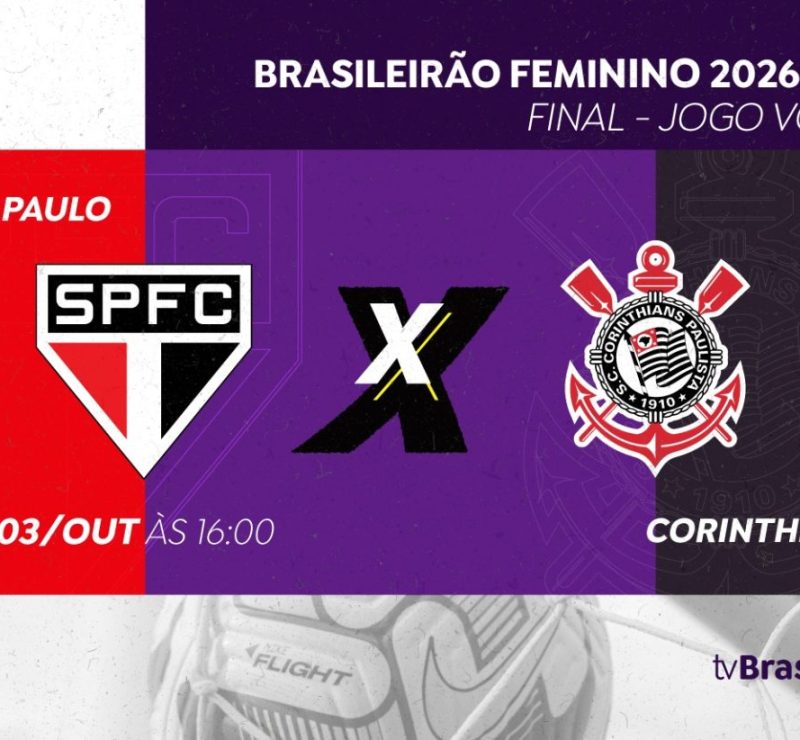 São Paulo e Corinthians decidem o título hoje na TV Brasil