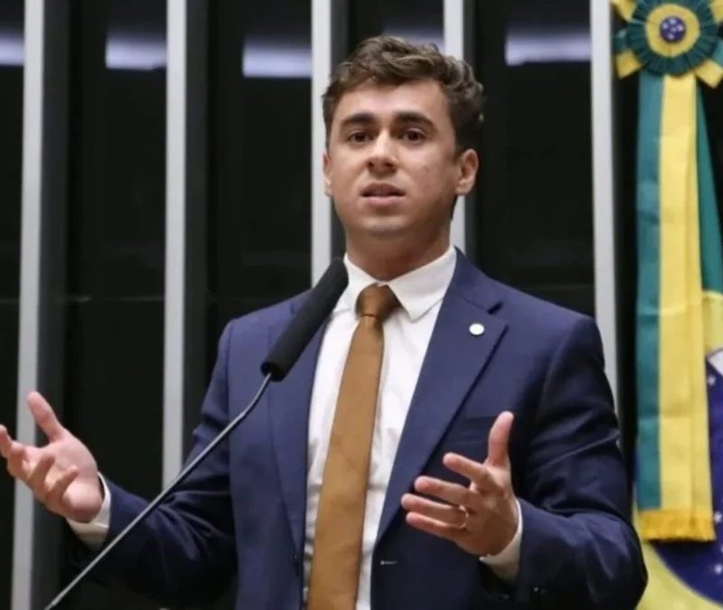 Nikolas Ferreira critica Zanin após prorrogação de votação até 19h