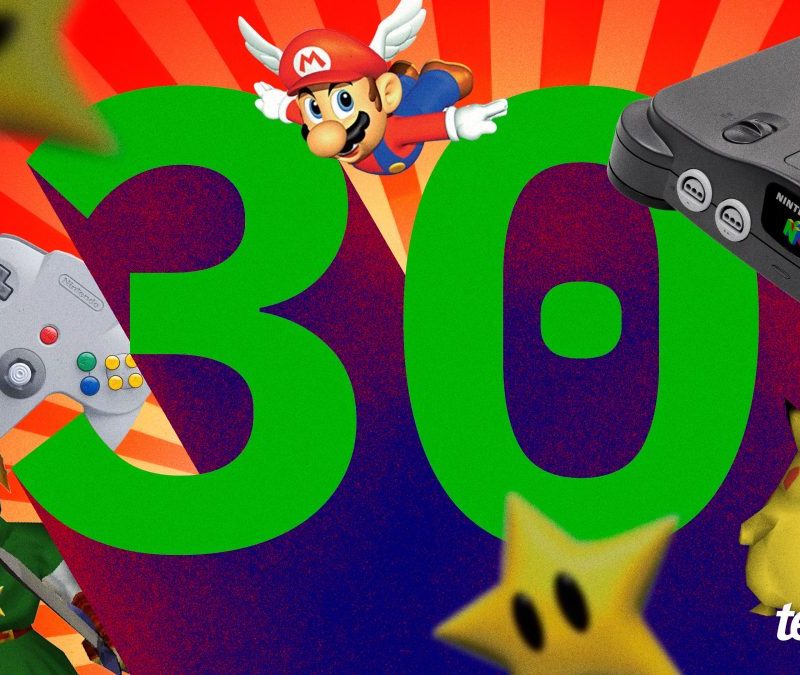 Nintendo 64 comemora 30 anos e relembra seu impacto na história dos games