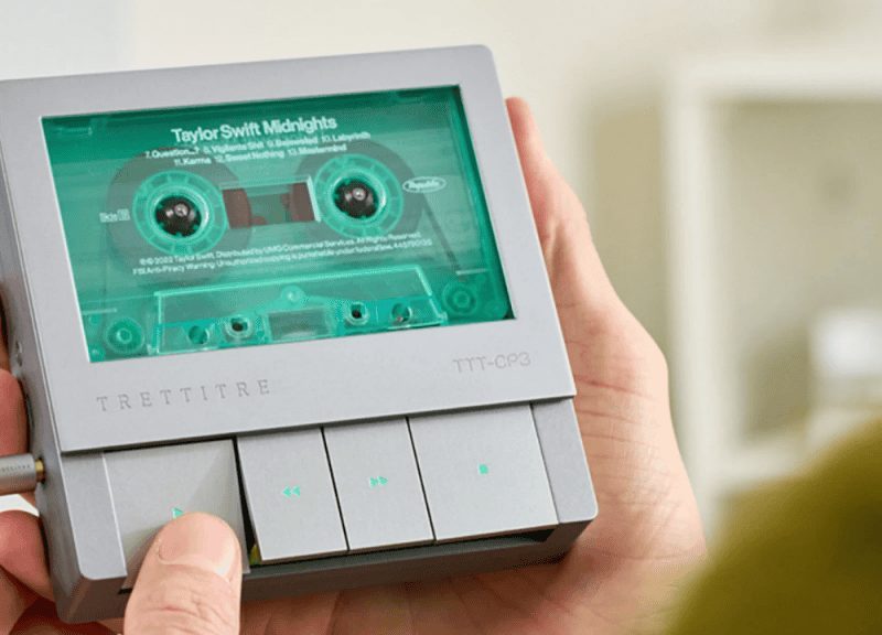 Novo aparelho de som une vinil, CD, fita cassete e Bluetooth