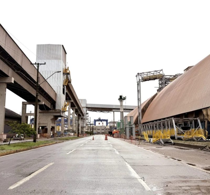 Porto de Paranaguá liga primeiro terminal privado ao Moegão