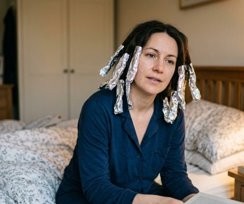 Por que colocar papel alumínio no cabelo antes de dormir virou febre