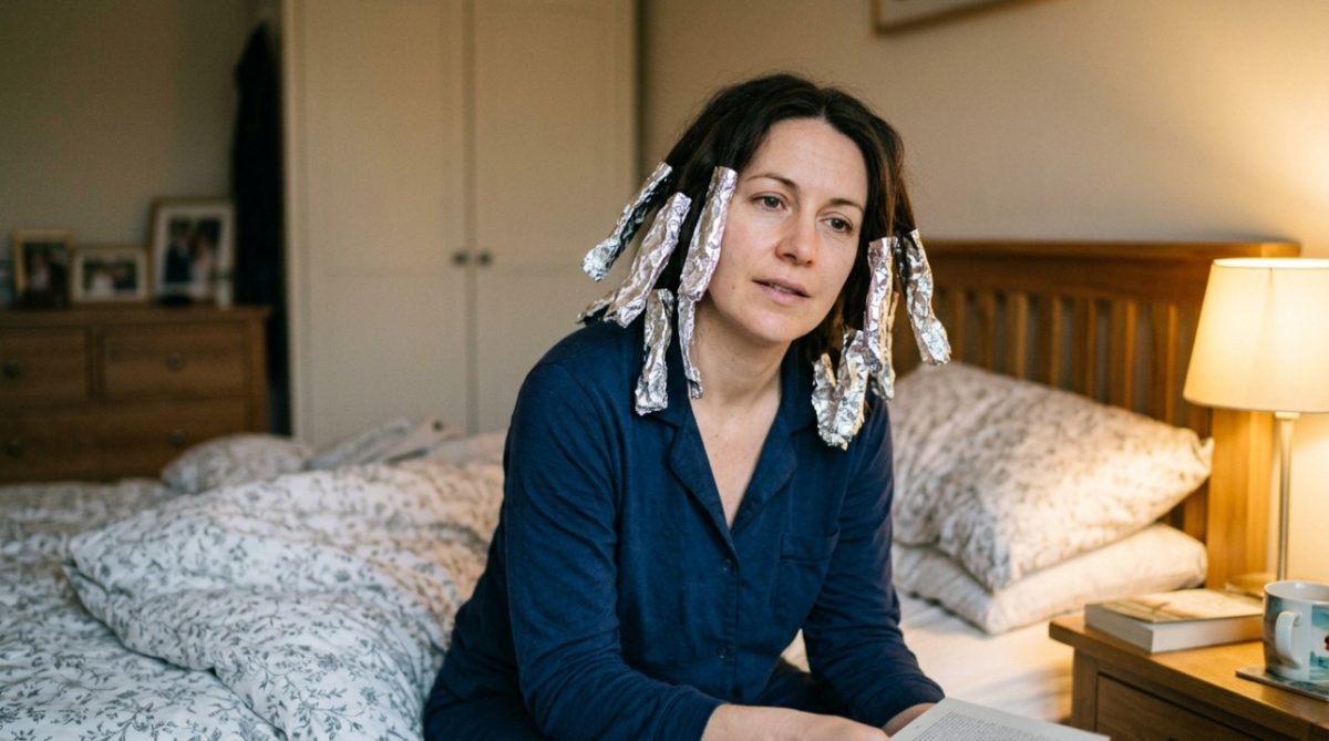 Os especialistas recomendam colocar papel alumínio no cabelo antes de dormir: por que eles sugerem isso e para que serve
