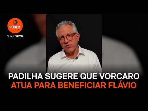 Padilha aponta tentativa de Vorcaro em favorecer Flávio Bolsonaro