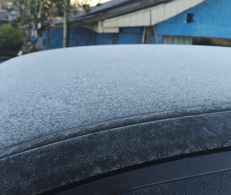 Paraná tem geada e mínima de 0°C em outubro, mas previsão indica temporais