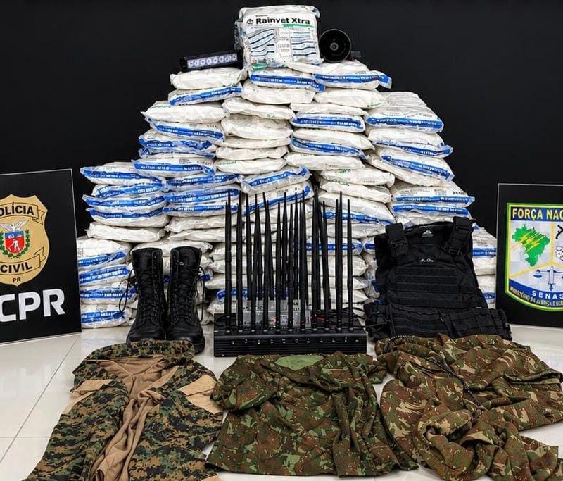 Guaíra: operação policial apreende agrotóxicos ilegais