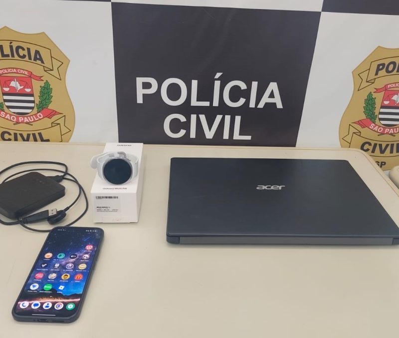 Polícia Civil cumpre mandados contra crimes virtuais a menores