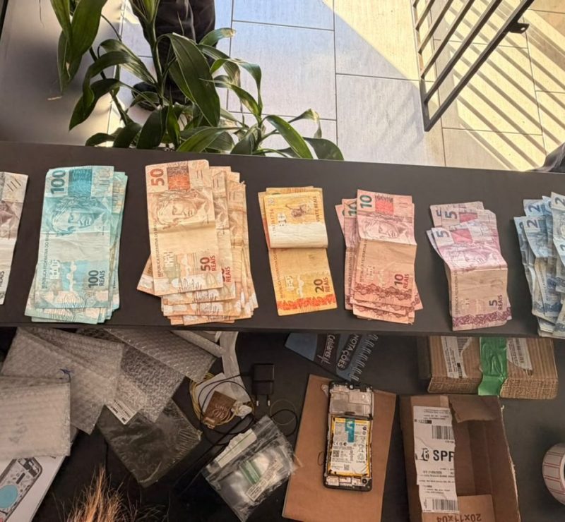Operação da polícia civil prende cinco suspeitos por tráfico